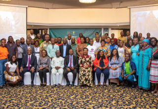 Group photograph of partners and stakeholders at the launch of the 2023 National Family Planning Week