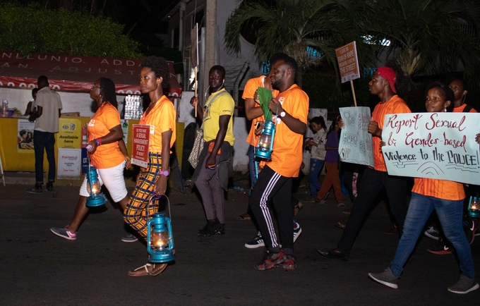Marching against all forms of Sexual & Gender-Based Violence