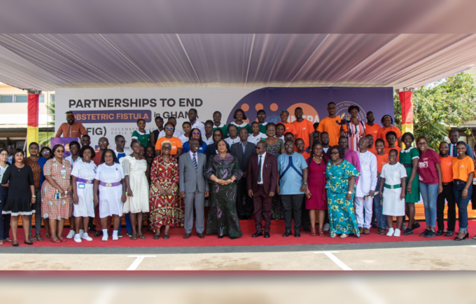 UNFPA partners with First Lady of Ghana to launch Partnership to end Obstetric Fistula in Ghana