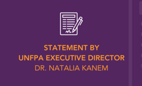 Statement by UNFPA Executive Director Dr. Natalia Kanem