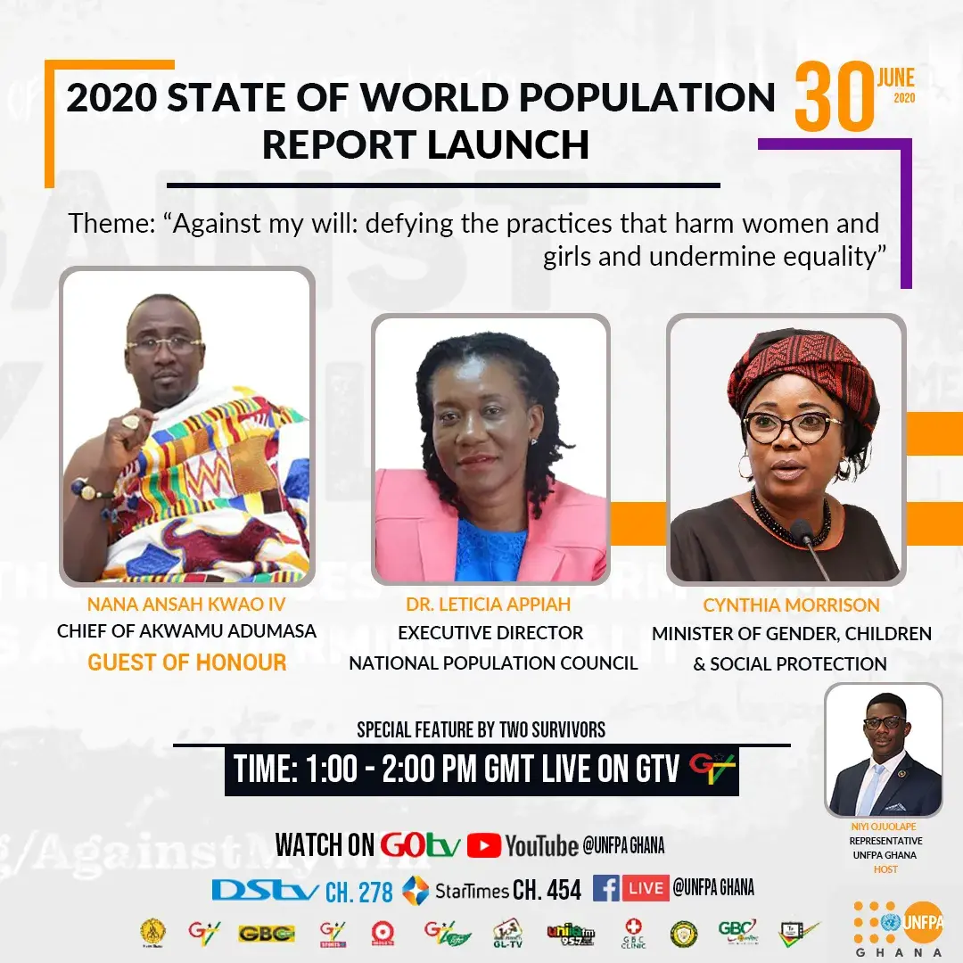 Launch of 2020 State of World Population, a UNFPA flagship report