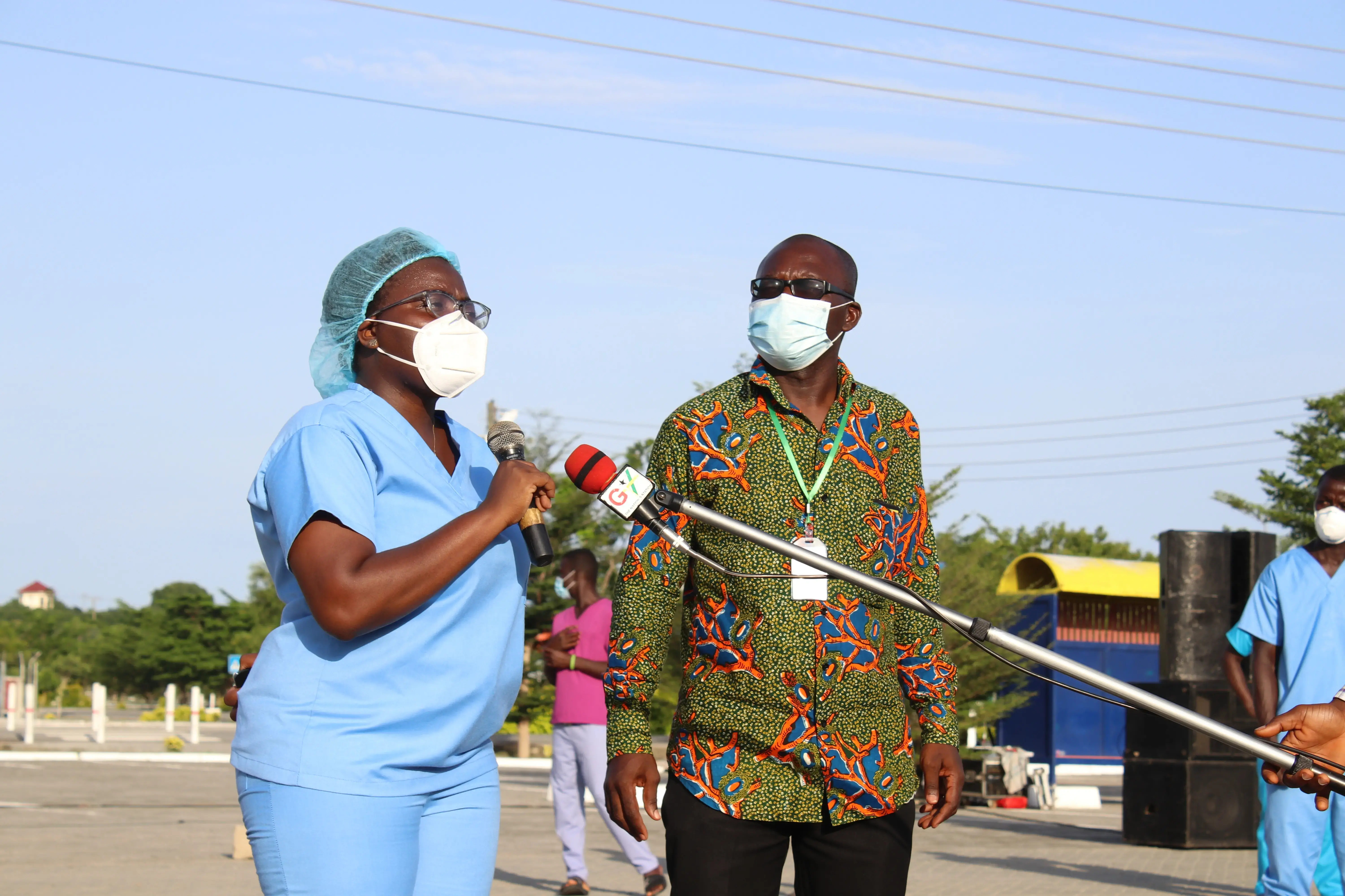 UNFPA marks International Day of the Family with Health Workers at the Pentecost Isolation Centre