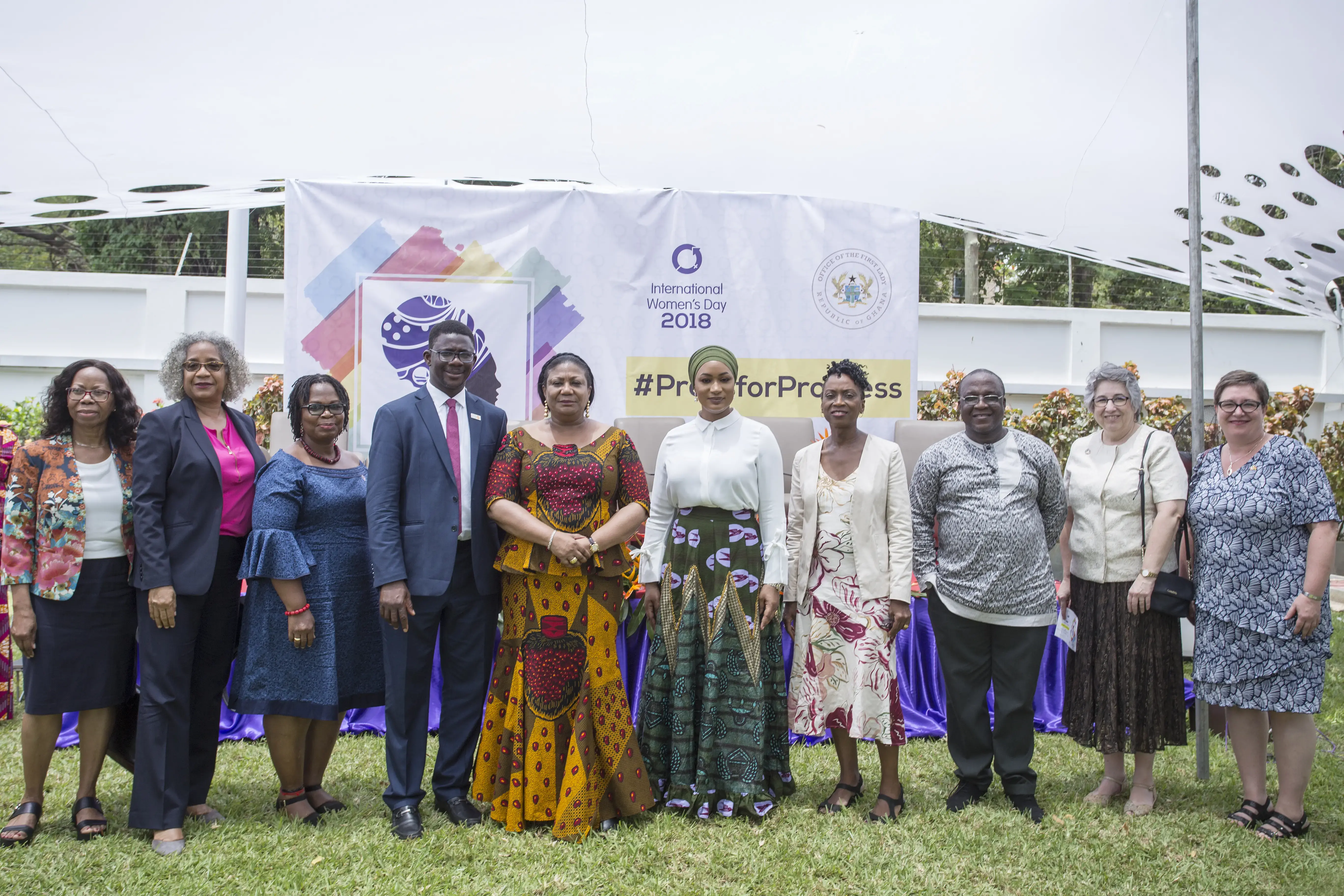 Let us champion education for girls as a means of improving gender parity in Ghana says the First Lady H.E Rebecca Akufo Addo