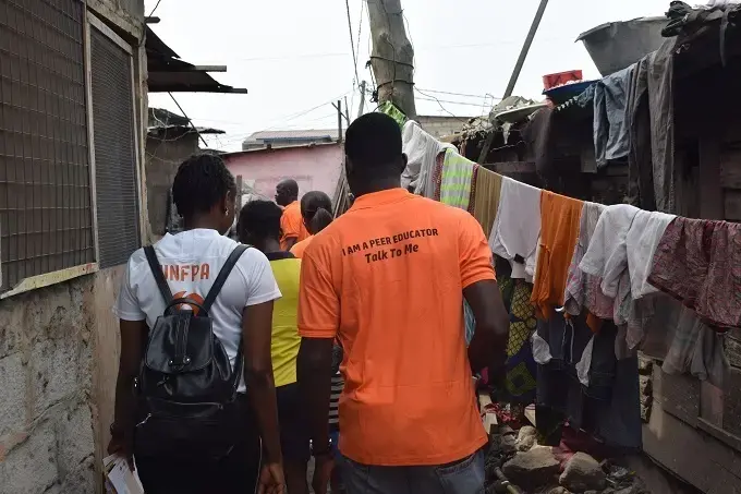 Reaching the Underserved: UNFPA Youth Fellows Organizes Outreach at Old Fadama