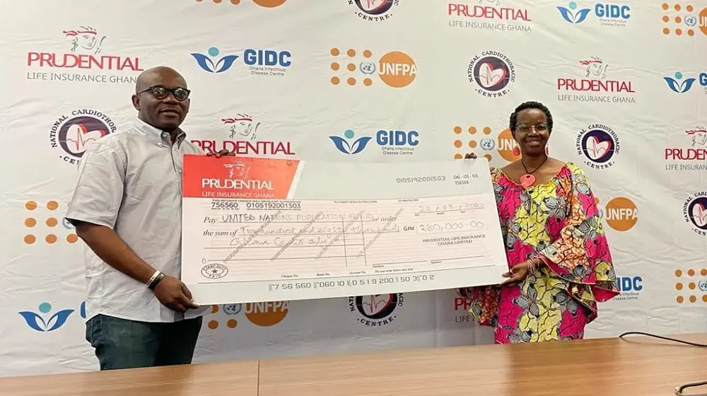 Prudential Life Insurance partners with UNFPA Ghana to empower women