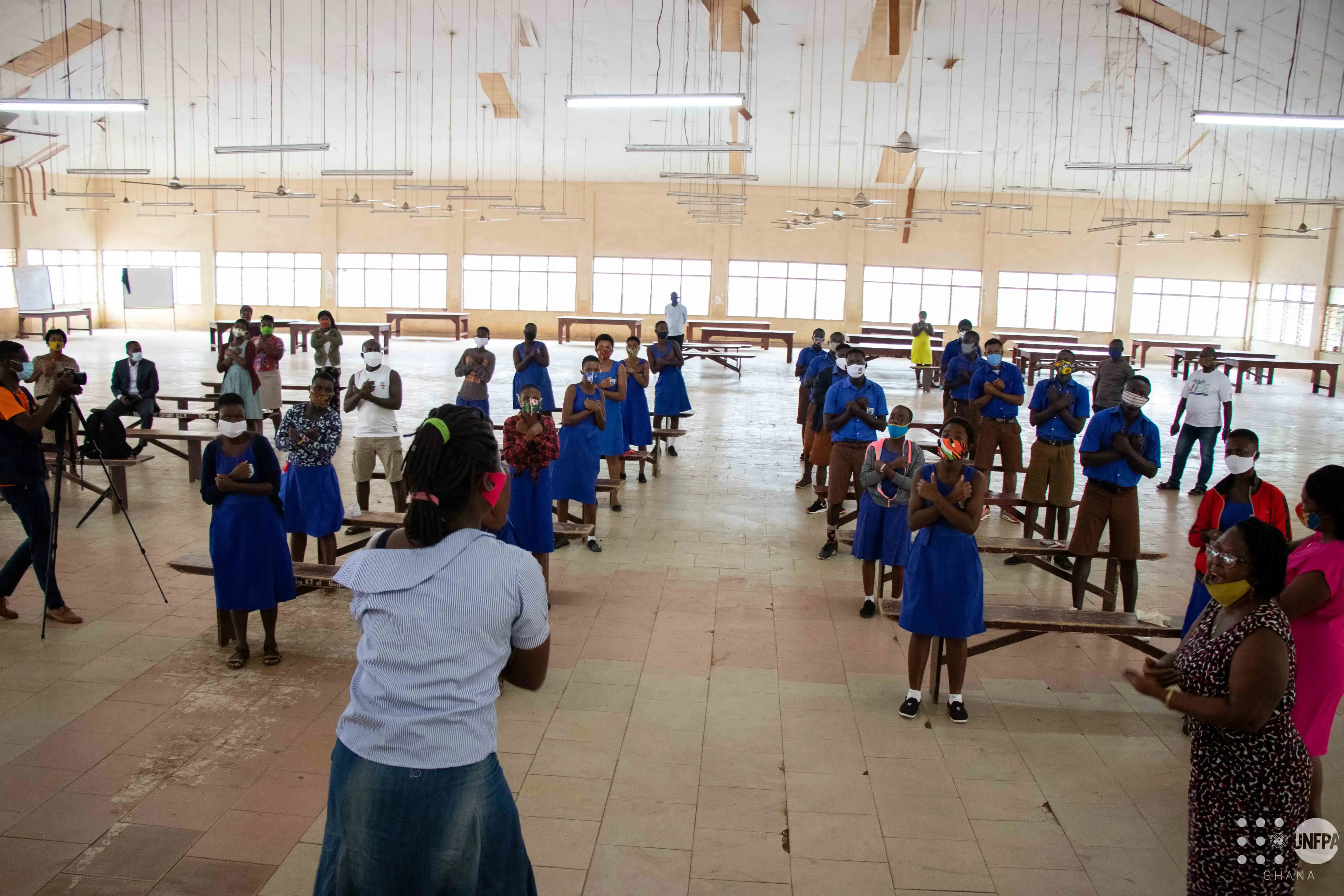 UNFPA Ghana donates to the Tetteh Ocloo State School for the Deaf