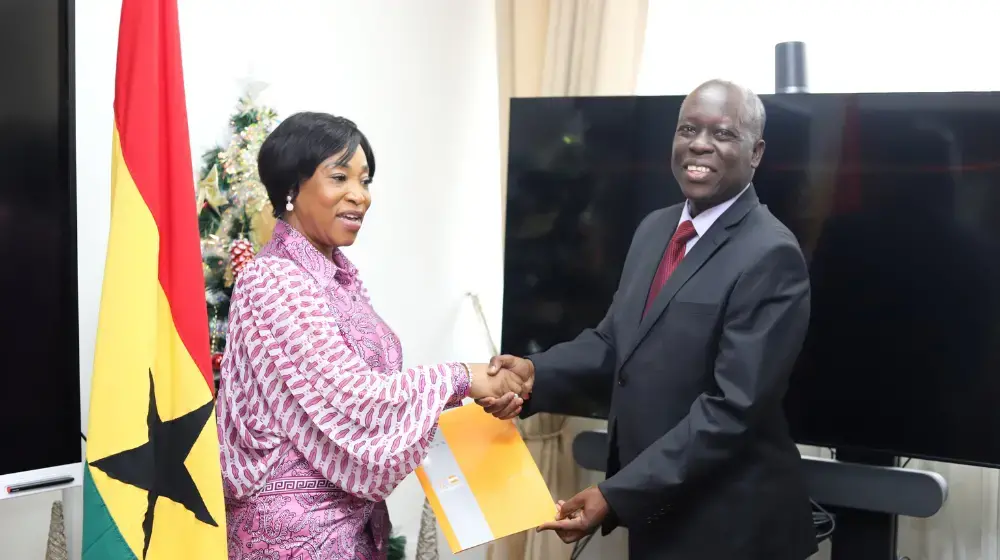 UNFPA Representative Presents Credentials to the Minister of Foreign Affairs