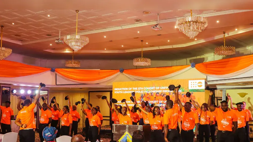 UNFPA Ghana holds Induction & Graduation Ceremony for the YoLe Fellows