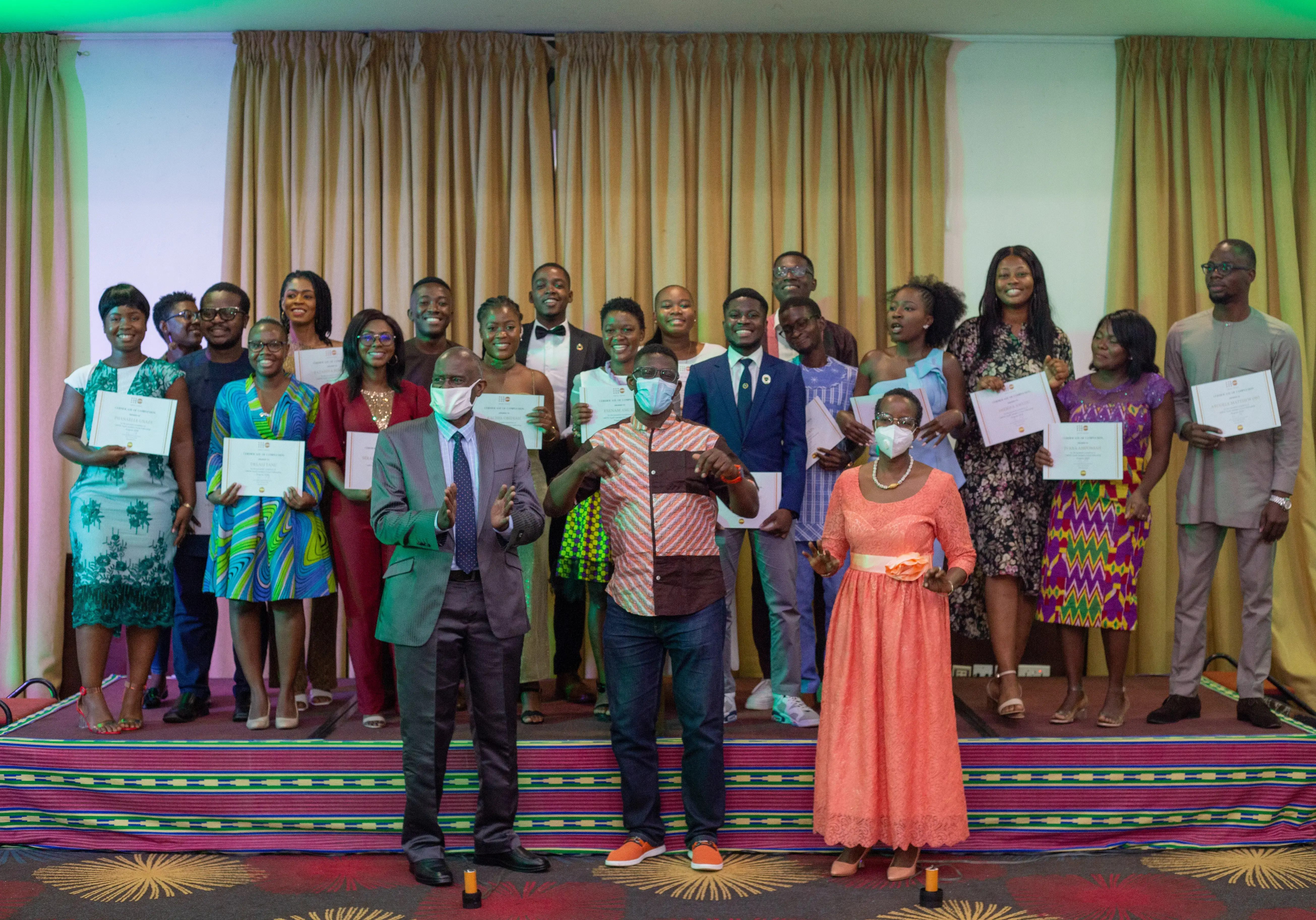 Youth Leaders Cohort II end their Fellowship programme with UNFPA Ghana